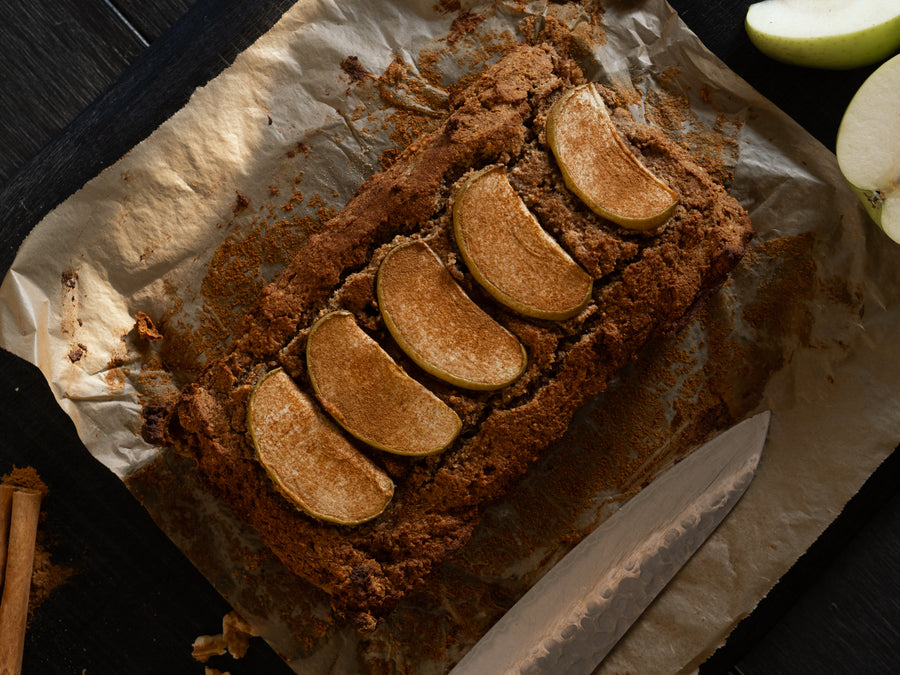 Apple, Date & Walnut Loaf